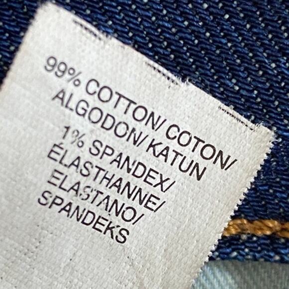 Lucky‎ Brand Lola Boot Cut Jeans Women 6/28 Blue Dark Wash Flare Low Rise Y2K - Picture 10 of 14